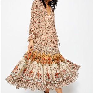 Free People Feeling Groovy Border Maxi dress